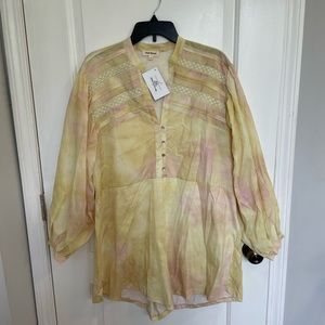Brand: pink ripple, color: yellow, size: Large
